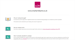 Desktop Screenshot of charliemilbank.co.uk